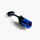 Blauer Adapter - 16A / 32A